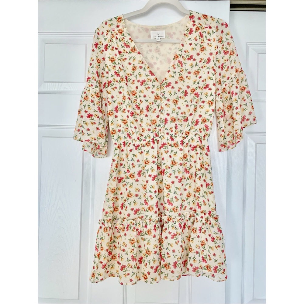 Lost + Wander Floral Dress XS